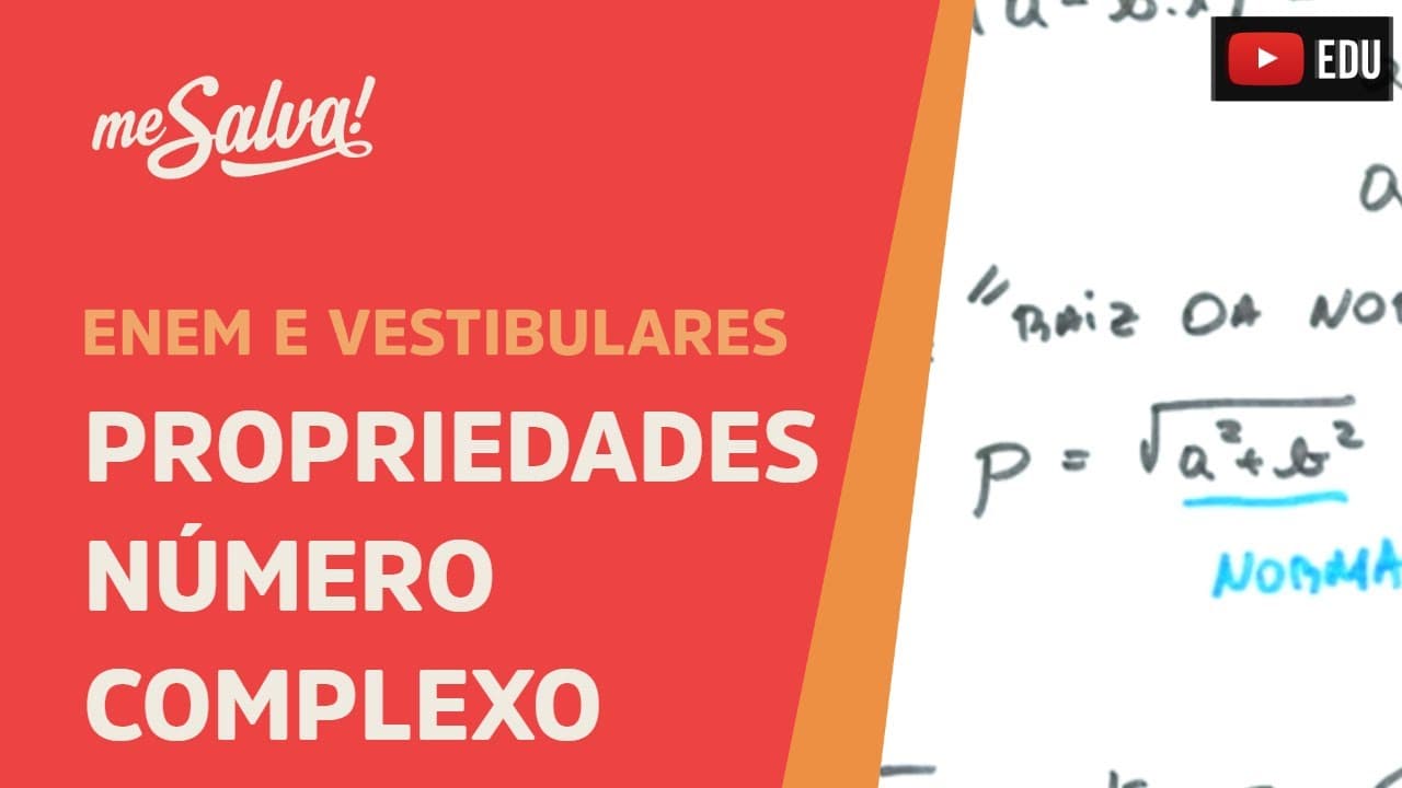 Thumbnail: Me Salva! CPX04 - Propriedades básicas do conjugado de um número complexo