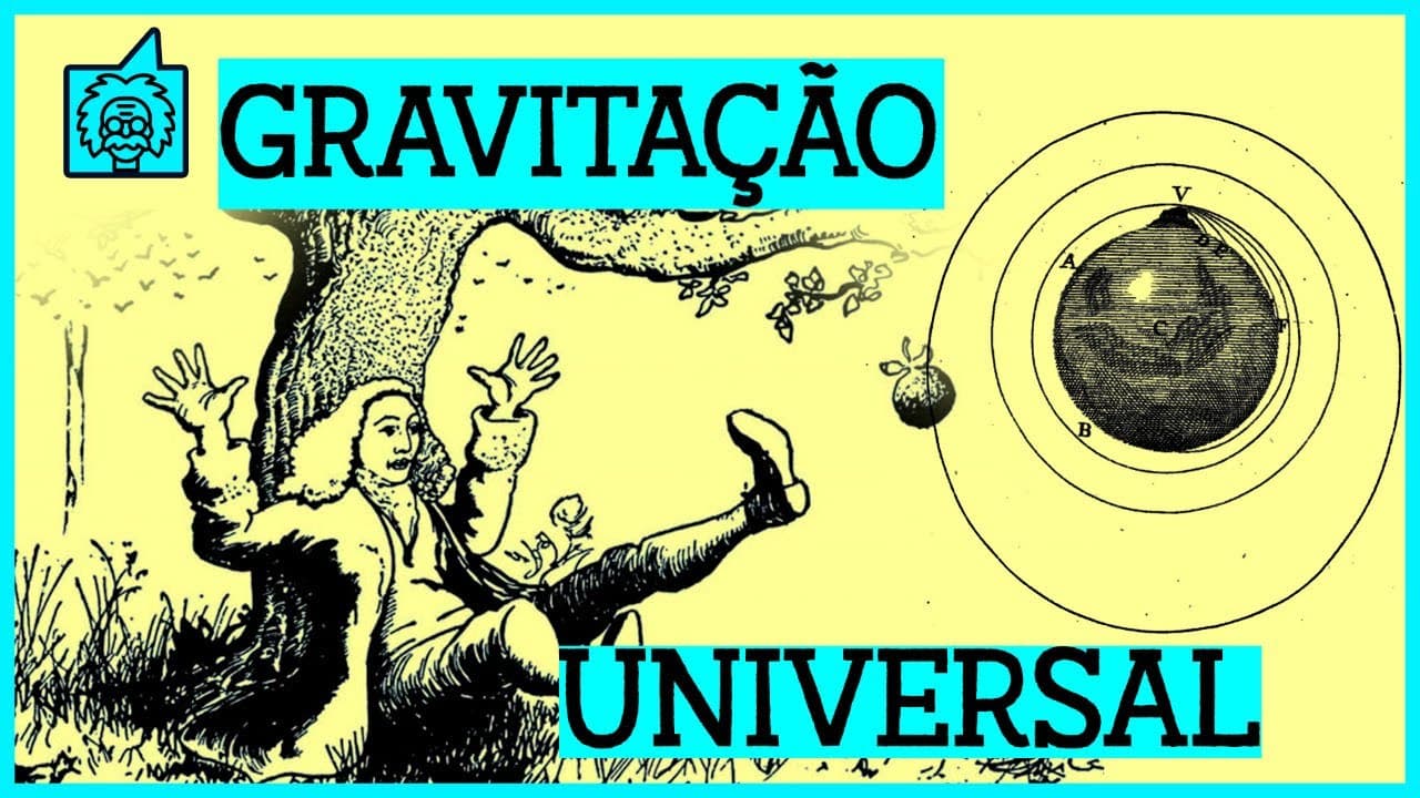 Thumbnail: Lei da Gravitação Universal (Aula de Fisica Completa)