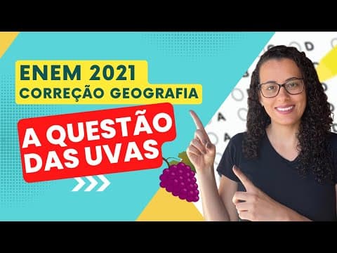 Thumbnail da aula: 🔵 QUESTÃO 48 (PROVA AZUL) - Geografia ENEM 2021