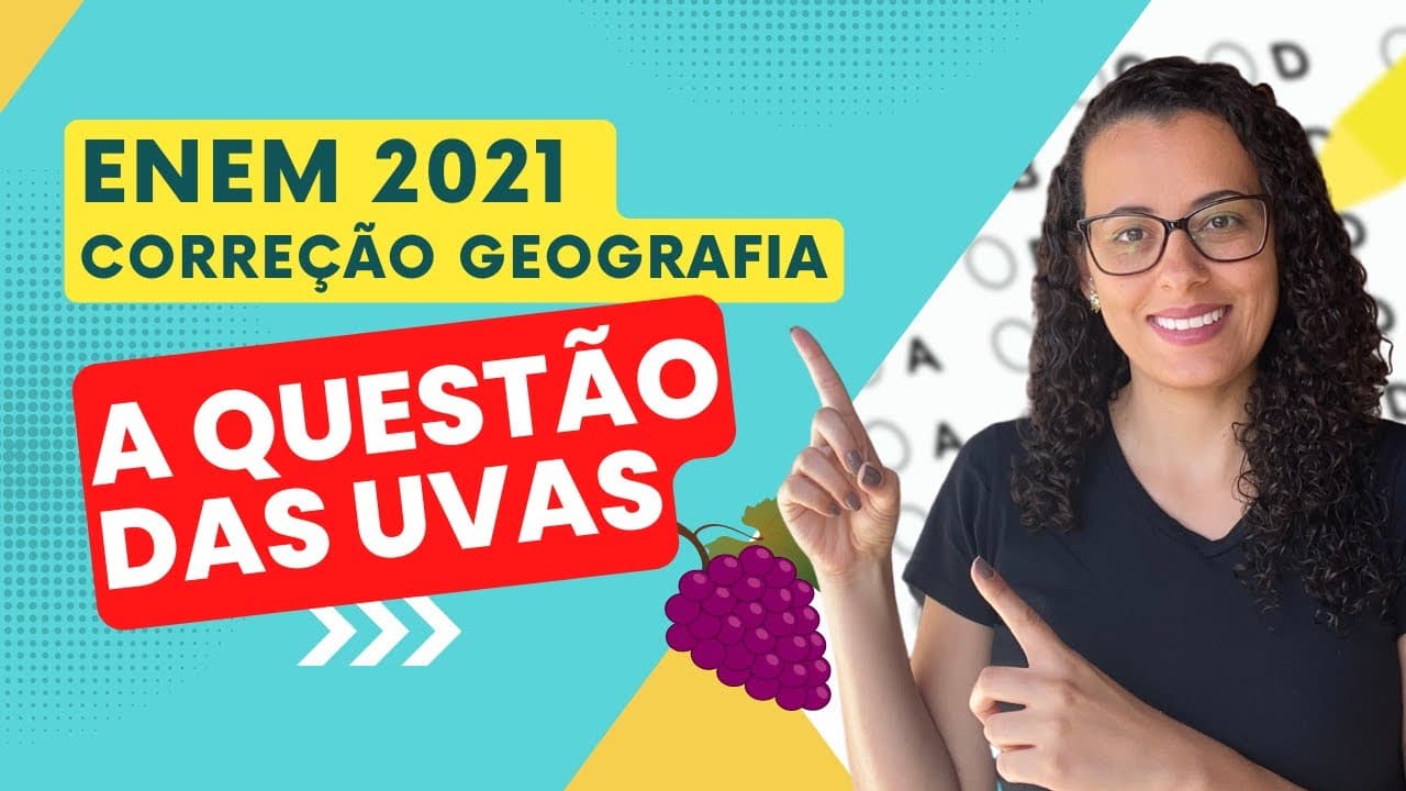 Thumbnail: 🔵 QUESTÃO 48 (PROVA AZUL) - Geografia ENEM 2021