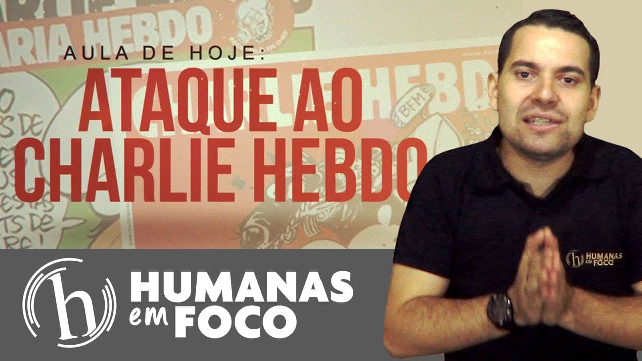 Thumbnail: Atualidades - Aula 03 - Ataque ao jornal Charlie Hebdo