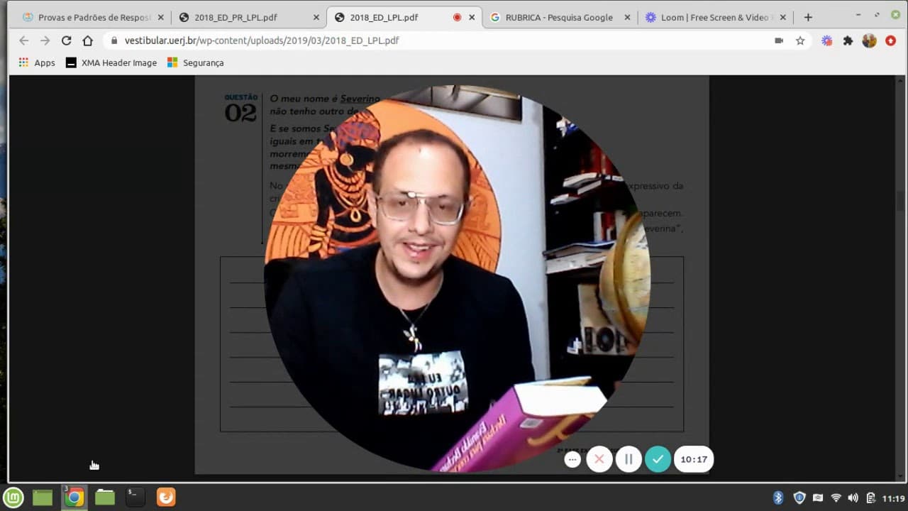 Thumbnail: Prova Específica Português e Literatura Uerj, como se apresentam as questões