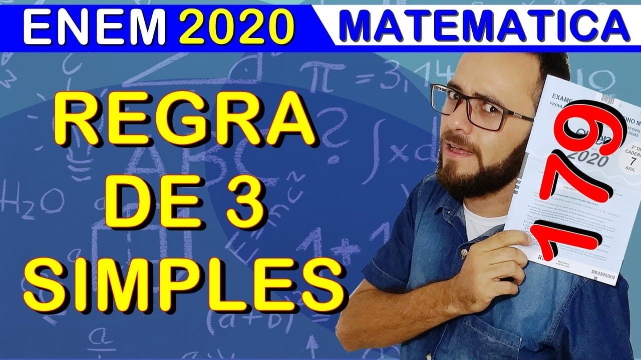 Thumbnail: 💥 ENEM 2020 - QUESTÃO 179 - PÉ DE EUCALIPTO FOLHA A4   MATEMÁTICA (impressa)
