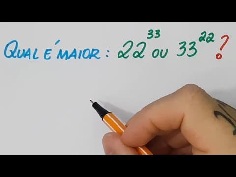 Thumbnail da aula: 🔥 HELP MATEMÁTICA BÁSICA - Qual é o maior? #232