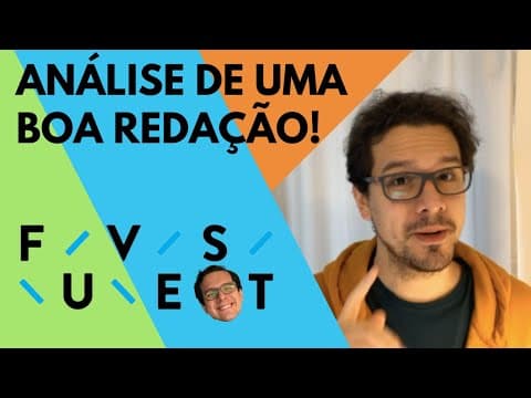 Thumbnail da aula: Análise de uma BOA redação da FUVEST!