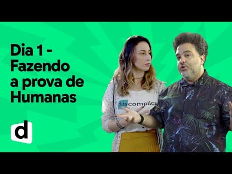 Thumbnail da aula: FAZENDO A PROVA DE HUMANAS | ESQUENTA ENEM | DESCOMPLICA