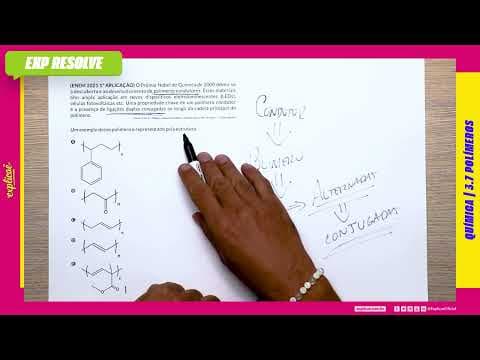 Thumbnail da aula: O PRÊMIO NOBEL DE QUÍMICA DE 2000 DEVEU-SE À DESCOBERTA E AO DESENVOLVIMENTO DE (...) | POLÍMEROS