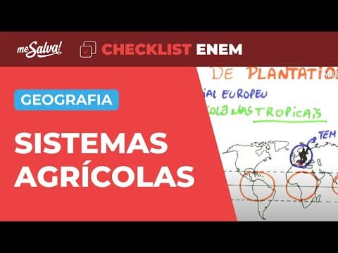 Thumbnail da aula: Geografia no ENEM 2024: Geografia Agrária