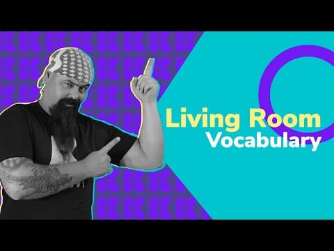 Thumbnail da aula: Living Room Vocabulary | Inglês 2.0 | Aula #111