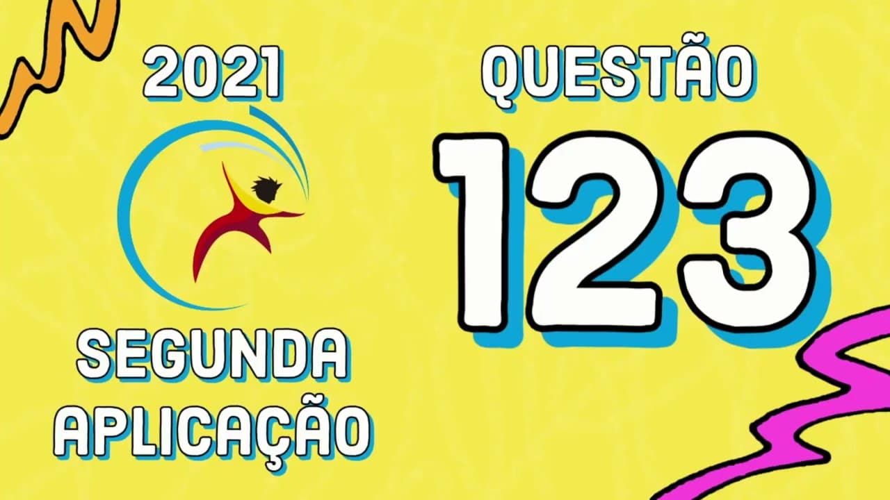 Thumbnail: ENEM 2021 | SEGUNDA APLICAÇÃO | QUESTÃO 123 - Os compostos iônicos CaCO3 e NaCl têm solubilidades
