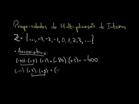 Thumbnail da aula: Propriedades da Multiplicação de Números Inteiros | Matemática Rio