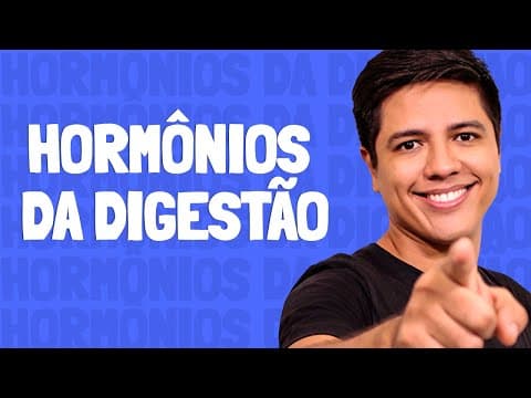 Thumbnail da aula: Hormônios da Digestão - Kennedy Ramos.