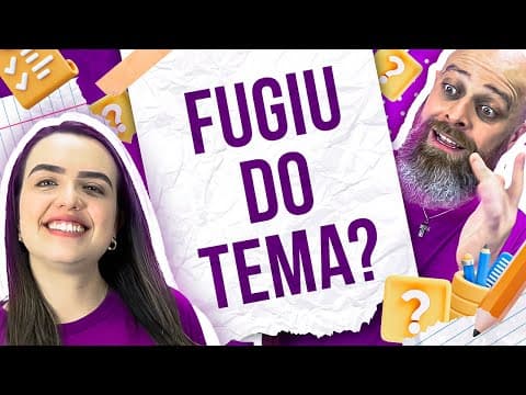 Thumbnail da aula: Learn how to STAY ON TOP OF THE ENEM 2023 ESSAY TOPIC.