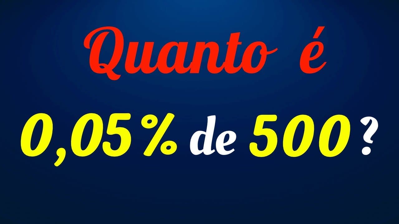 Thumbnail: 🤯 APRENDA COMO FAZER PIRCEMTAGEM !!! Matemática básica todo dia.📚🚀