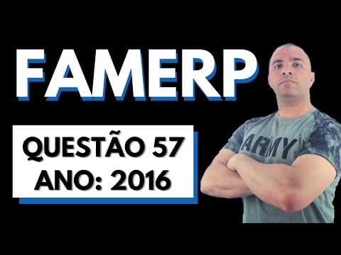 Thumbnail da aula: [FAMERP 2016/Q57] "Dentre as funções orgânicas presentes na molécula de liotironina, encontra-se a"