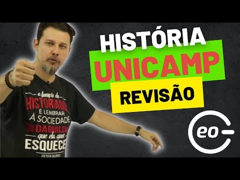 Thumbnail da aula: REVISÃO HISTÓRIA UNICAMP 2025 | GABARITAGEO