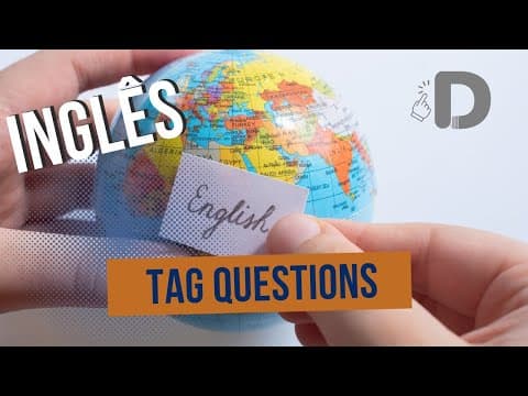Thumbnail da aula: Orações Tag Questions - Inglês - Preparatório Enem
