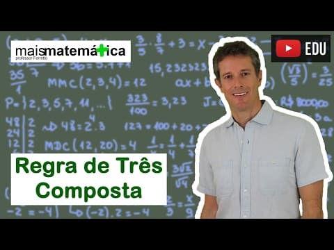 Thumbnail da aula: Matemática Básica - Aula 26 - Regra de Três Composta