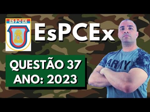 Thumbnail da aula: [EsPCEx 2023/Q37] Algumas granadas incendiárias, como as do modelo AN-M14 TH3, possuem em sua compos