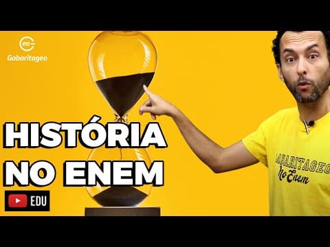 Thumbnail da aula: ❌O QUE CAI NO ENEM | HISTÓRIA |❌