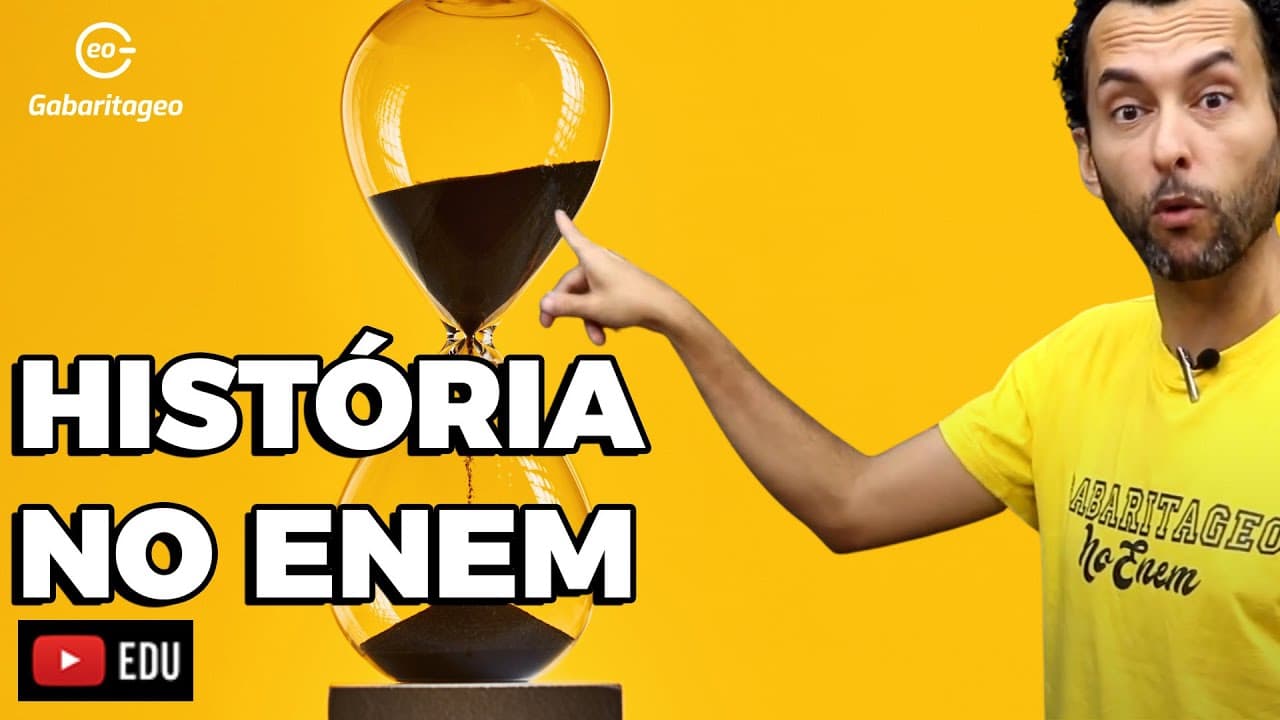 Thumbnail: ❌O QUE CAI NO ENEM | HISTÓRIA |❌