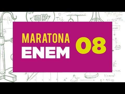Thumbnail da aula: Maratona ENEM - Dica 08 - resultante centrípeta - curva plana horizontal com atrito