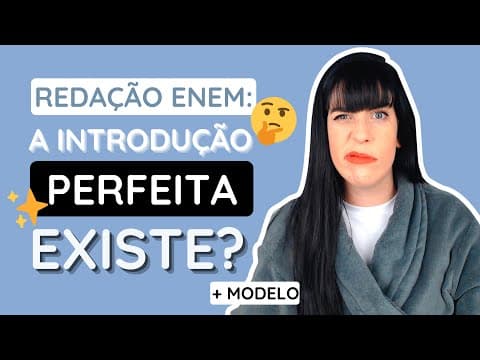 Thumbnail da aula: Como fazer uma INTRODUÇÃO perfeita + modelo