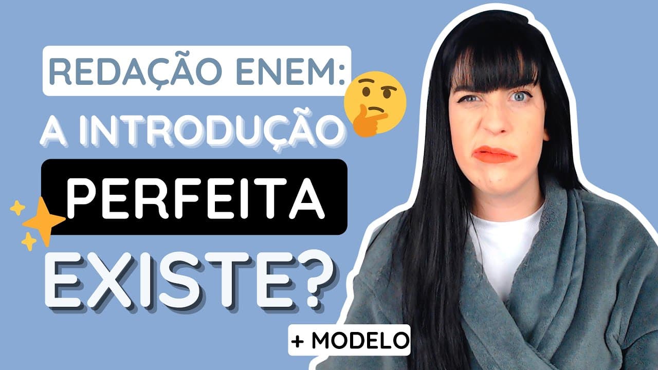Thumbnail: Como fazer uma INTRODUÇÃO perfeita + modelo