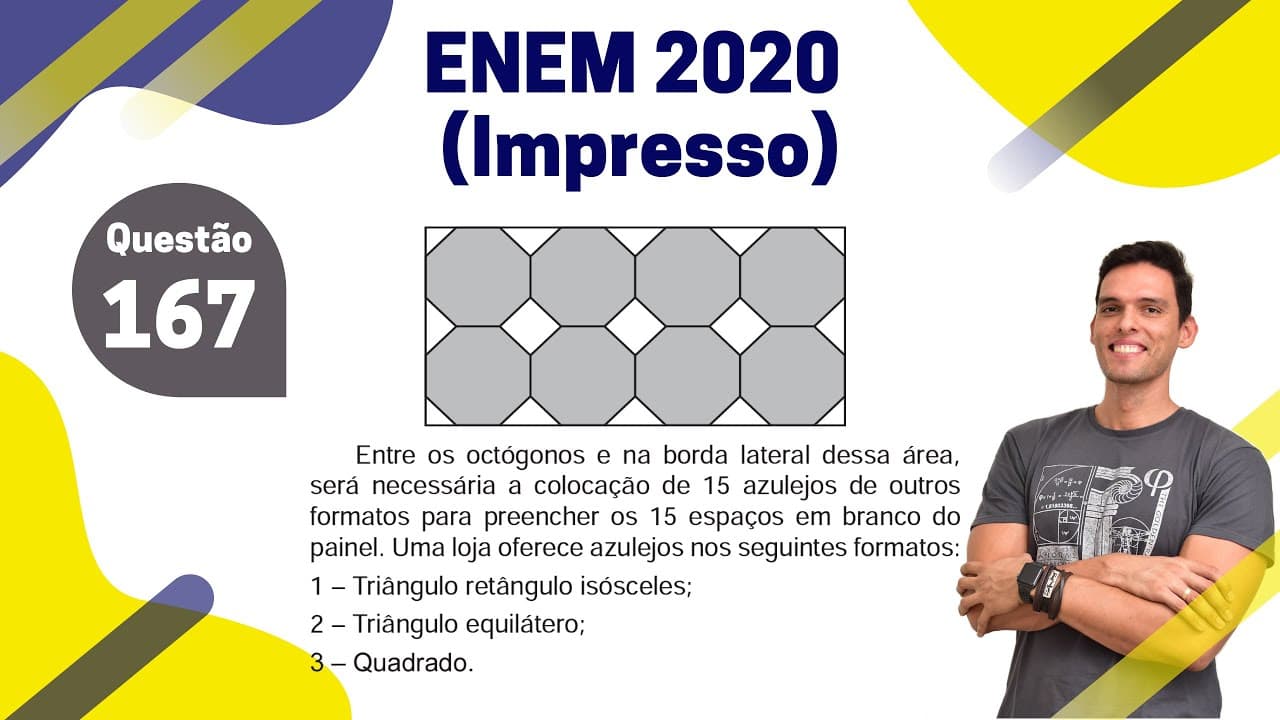 Thumbnail: [32/45] ENEM 2020 Impresso - Questão 167