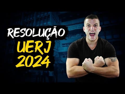 Thumbnail da aula: RESOLUÇÃO UERJ 2024 - QUÍMICA