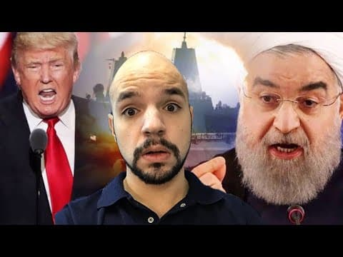 Thumbnail da aula: Entenda a crise Irã x EUA | Ricardo Marcílio