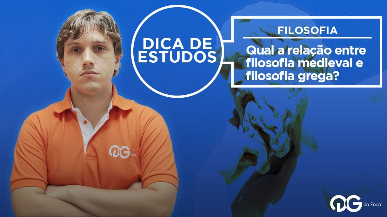 Thumbnail: Dica de estudos: Qual a relação entre filosofia medieval e filosofia e grega || Ênio Mendes