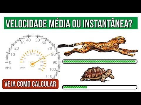 Thumbnail da aula: VELOCIDADE MÉDIA | Resumo com o professor Tonho. Física Enem