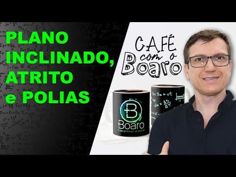 Thumbnail da aula: PLANO INCLINADO, ATRITO e POLIAS - Dinâmica - EXERCÍCIOS para REVISÃO de FÍSICA - EXC072