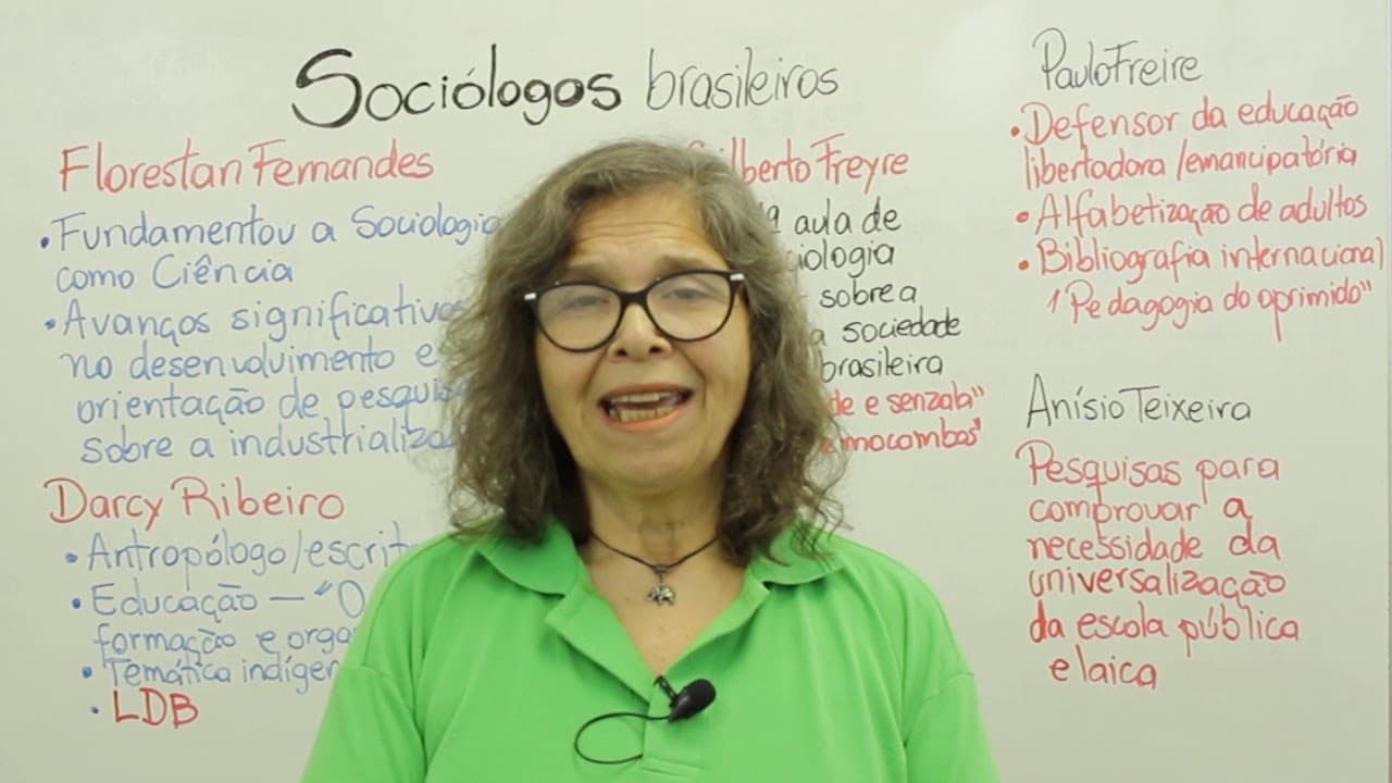 Thumbnail: Sociologia - Sociólogos Brasileiros