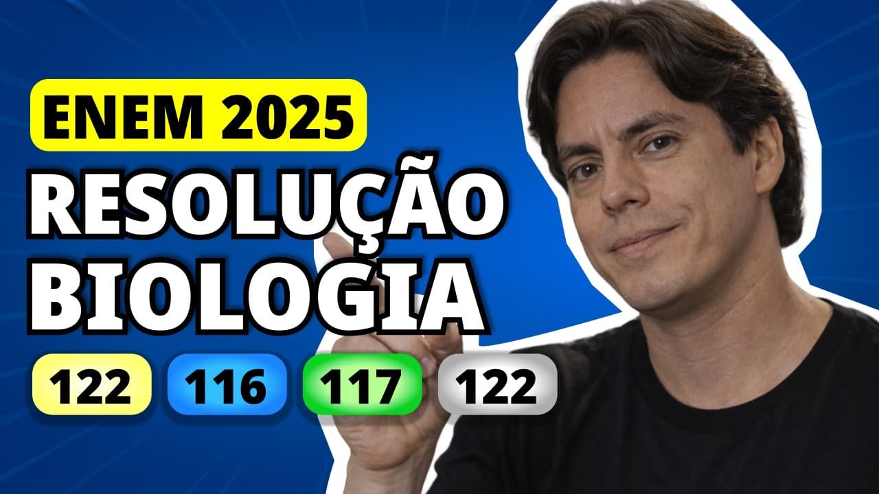 Thumbnail: ENEM 2025 BIOLOGIA – Questão 122 | As cangas são ambientes resultantes da atuação, ao longo de