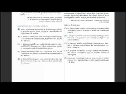 Thumbnail da aula: Resolução comentada da prova de História do vestibular UFTM - Parte 2