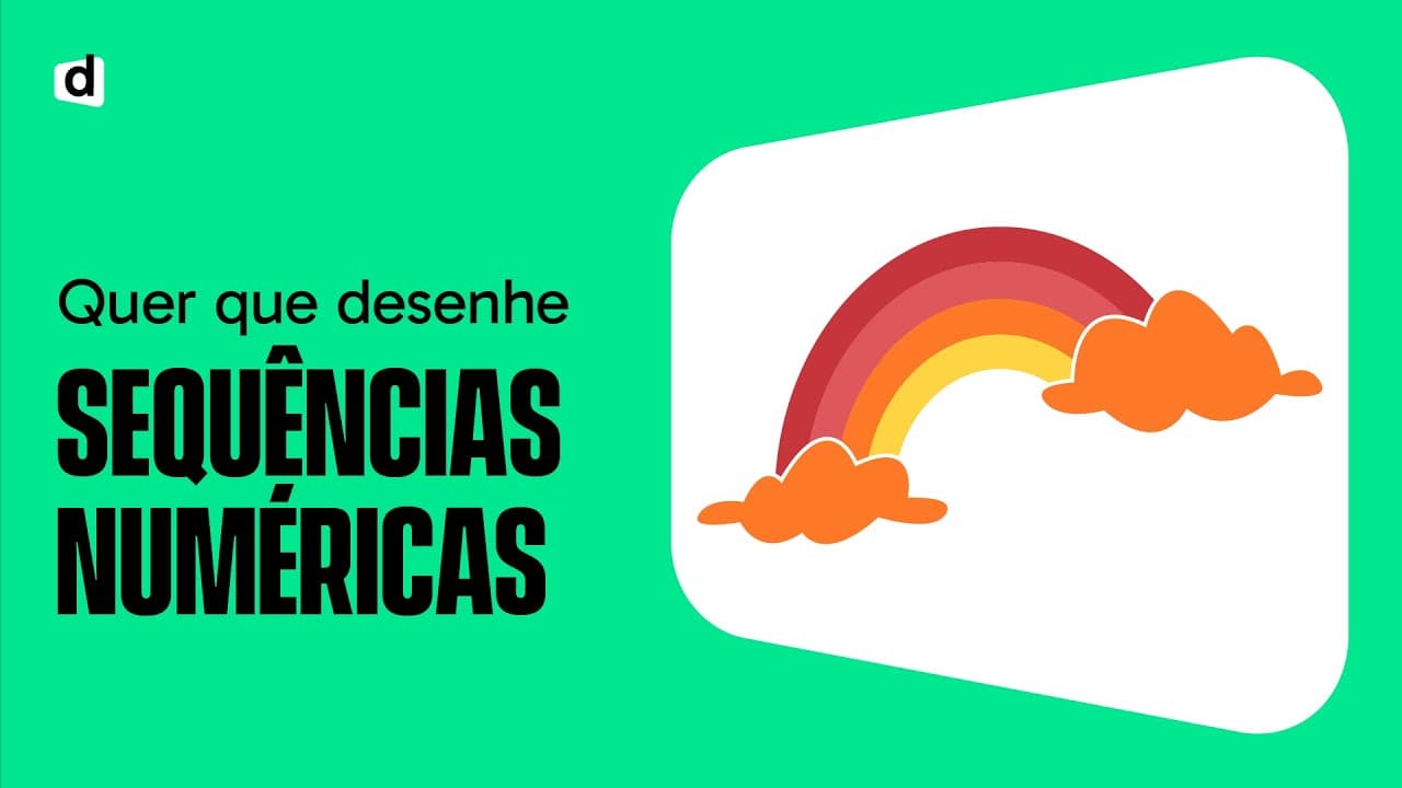 Thumbnail: SEQUÊNCIAS NUMÉRICAS | QUER QUE DESENHE | MAPA MENTAL