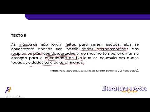 Thumbnail da aula: ENEM 2021 - Século XIX - Fim do Império e início da República | Romuald Hazoumé costuma dizer que...