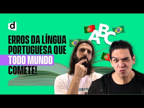 Thumbnail da aula: VOCÊ TAMBÉM ERRA ISSO EM PORTUGUÊS! feat. Hormes