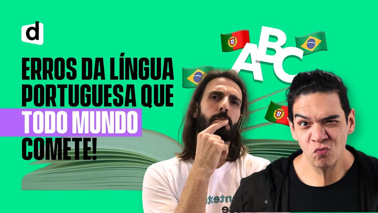 Thumbnail: VOCÊ TAMBÉM ERRA ISSO EM PORTUGUÊS! feat. Hormes
