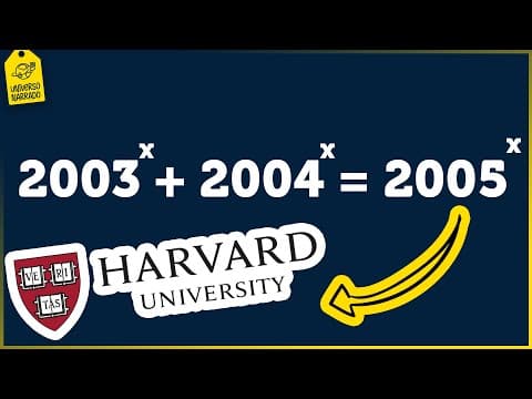 Thumbnail da aula: Fiz uma questão de HARVARD 🤯 (matemática)
