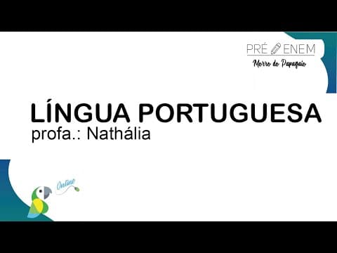 Thumbnail da aula: Língua Portuguesa - Correção de Exercícios