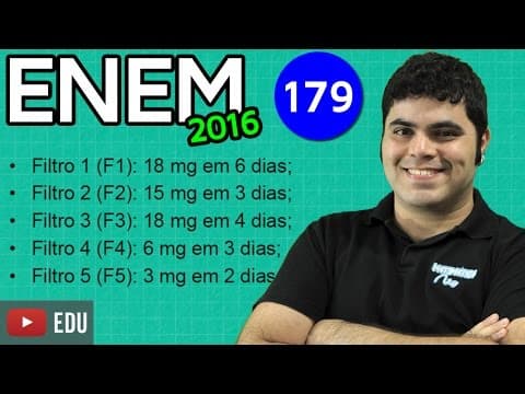 Thumbnail da aula: ENEM 2016 Matemática #44 - Divisão Simples (questão fácil)