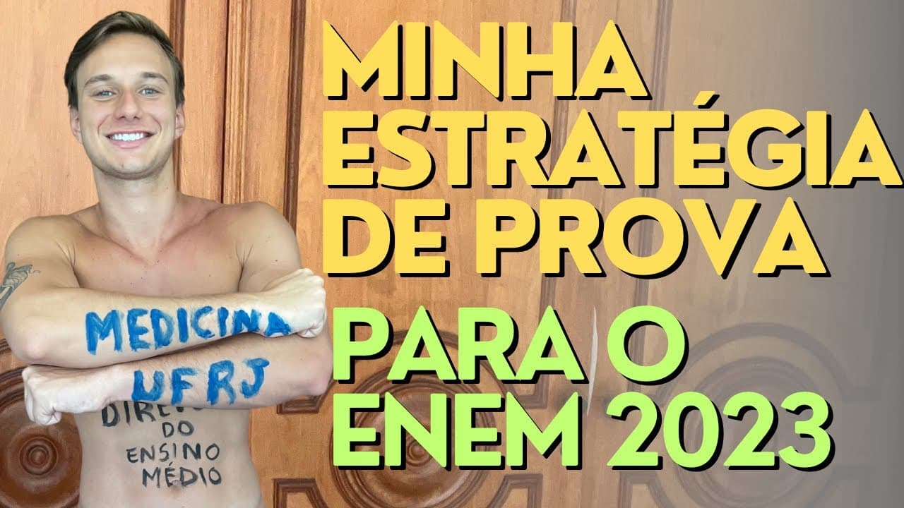 Thumbnail: Minha Estratégia De Prova Detalhada Para O Enem (810+ De Média)