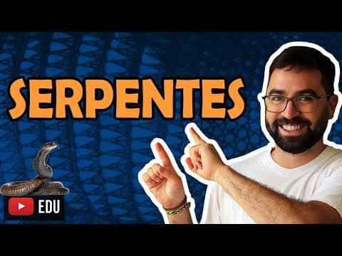 Thumbnail da aula: Serpentes - Aula 31 - Módulo VI: Zoologia | Prof. Gui