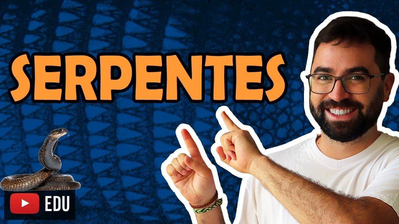 Thumbnail: Serpentes - Aula 31 - Módulo VI: Zoologia | Prof. Gui