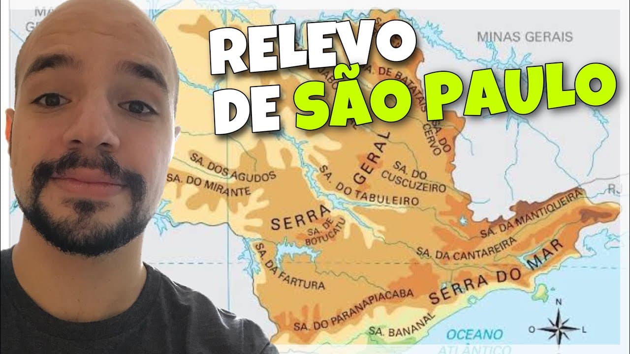 Thumbnail: Relevo de São Paulo (Aula completa) | Ricardo Marcílio