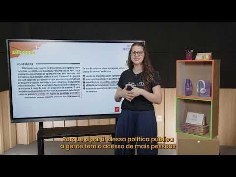 Thumbnail da aula: Enem 2025 - De acordo com esse texto, o programa voltado