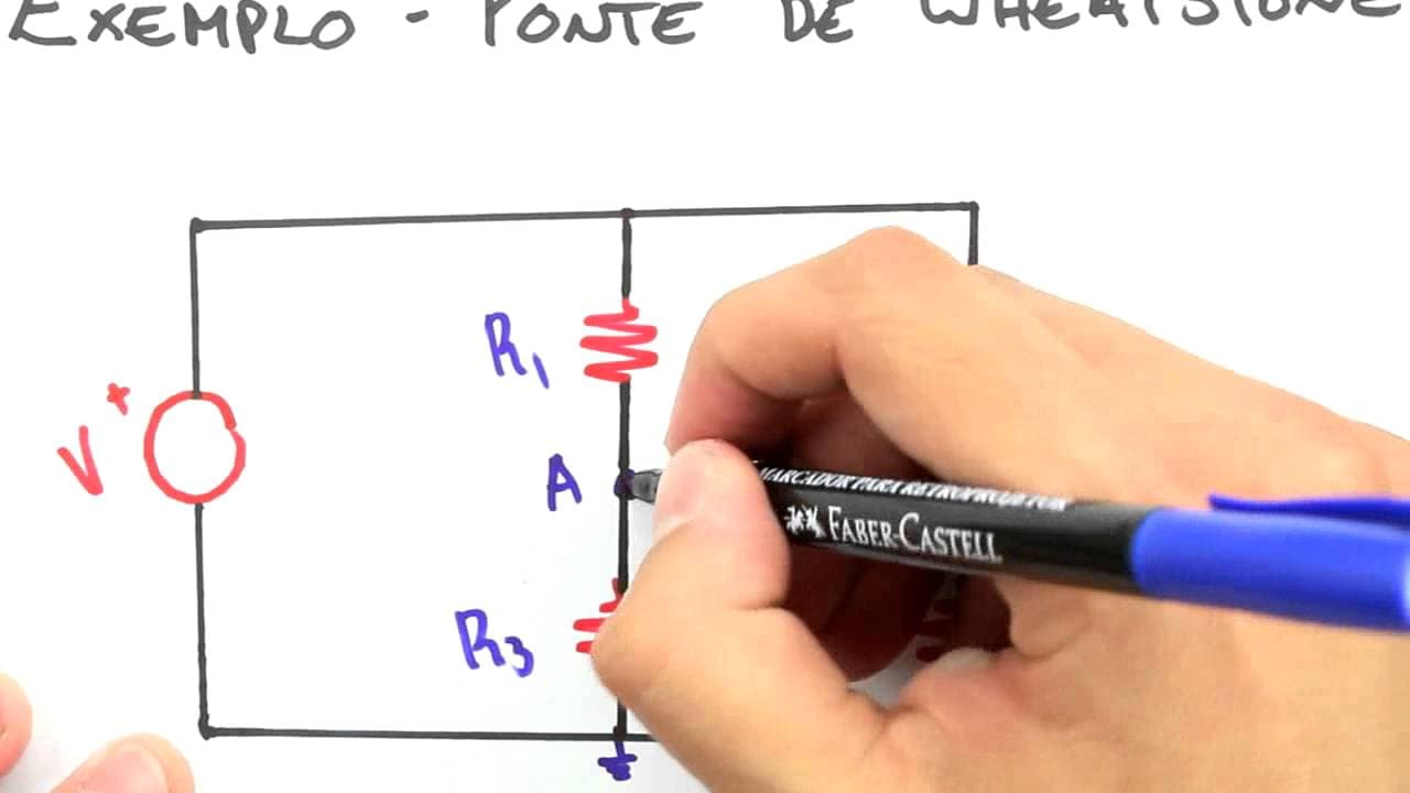 Thumbnail: Me Salva! CRC25 - Tensões de Nó - Ponte de Wheatstone